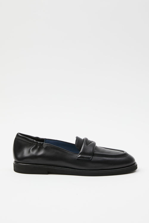 Tre Emme Mocassino Nero Donna