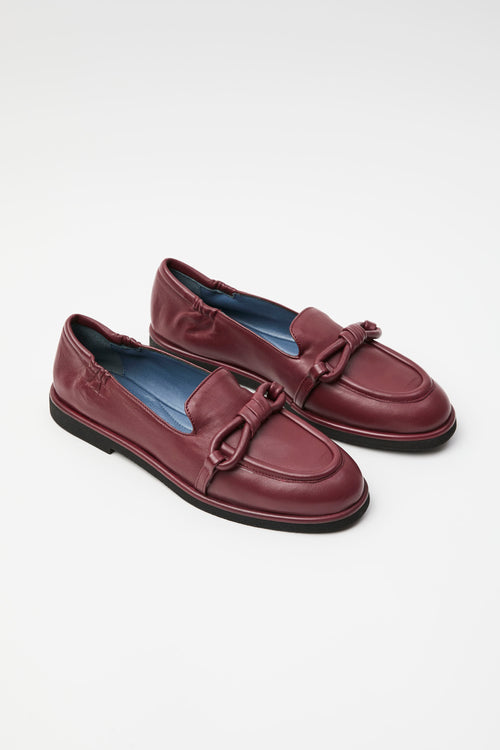 Tre Emme Mocassino Bordeaux Donna - 2