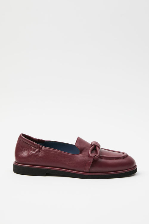 Tre Emme Mocassino Bordeaux Donna