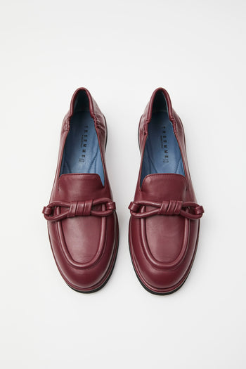 Tre Emme Mocassino Bordeaux Donna - 4