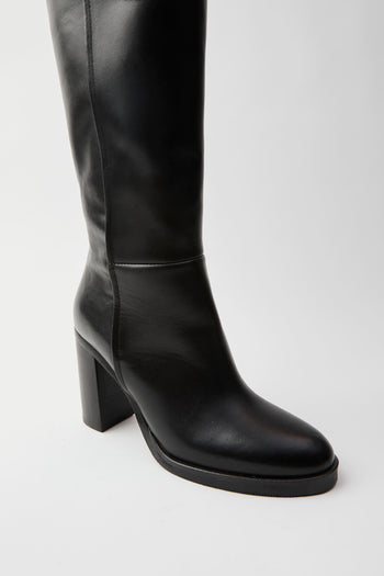 Sofia/len Stivale Nero Donna - 5