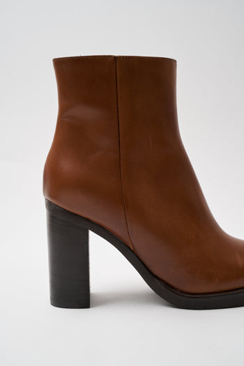 Sofia/len Stivaletto Tabacco Donna - 4