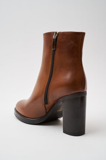 Sofia/len Stivaletto Tabacco Donna - 5