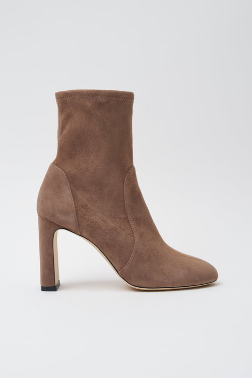 Stuart Weitzman Stivaletto Taupe Donna