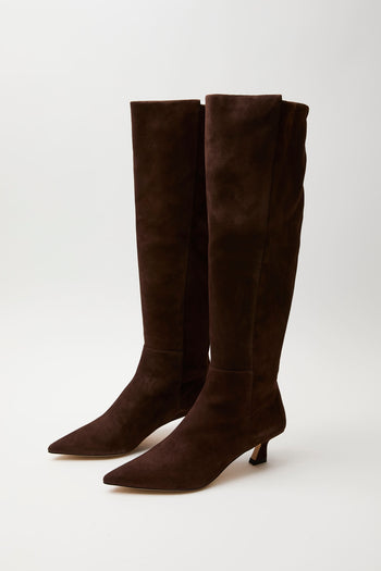 Stuart Weitzman Stivale Walnut Donna - 4