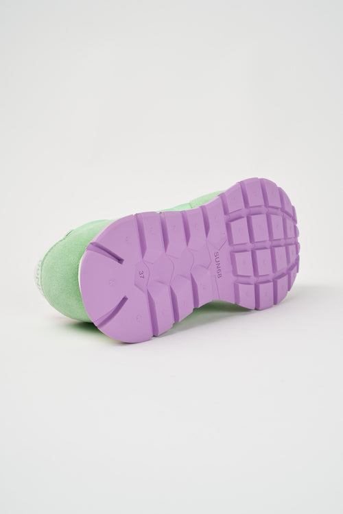Sun68 Sneaker Verde Menta Donna - 2