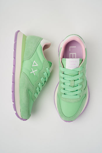 Sun68 Sneaker Verde Menta Donna - 4
