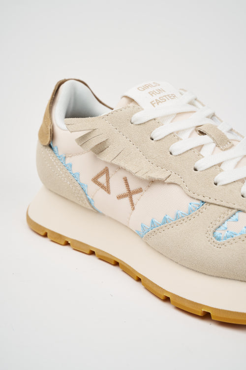 Sun68 Sneaker Bianco Panna Donna - 2