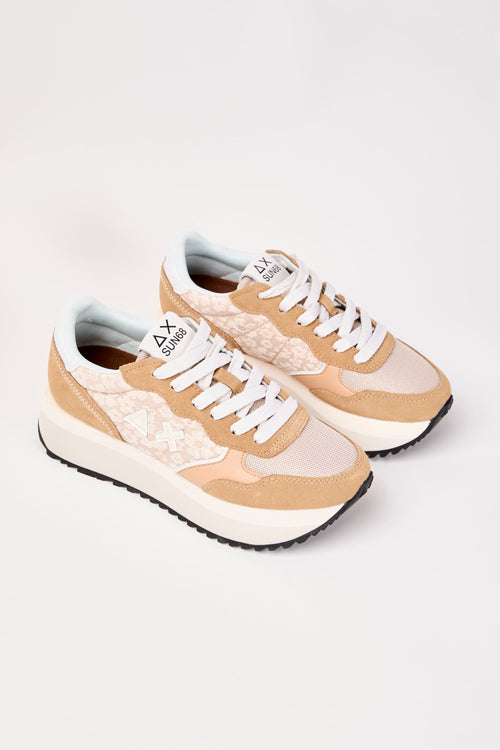 Sun68 Sneaker Beige Donna - 2