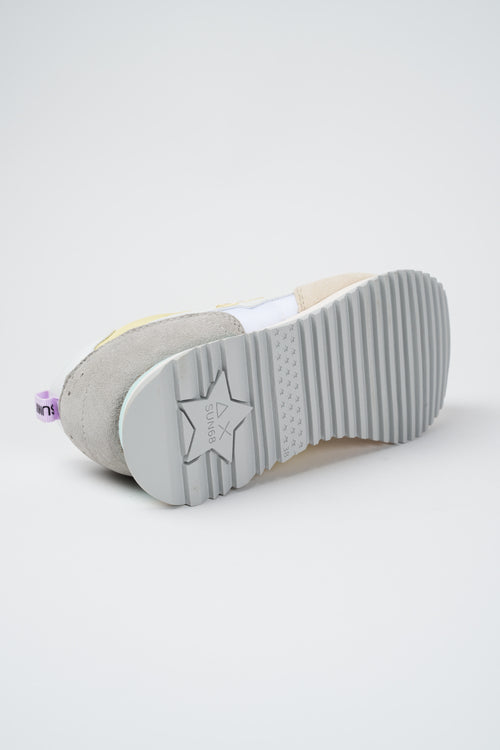 Sun68 Sneaker Bianco Panna Donna - 2