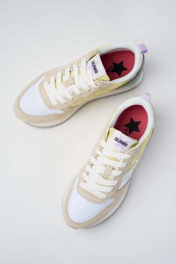 Sun68 Sneaker Bianco Panna Donna - 4