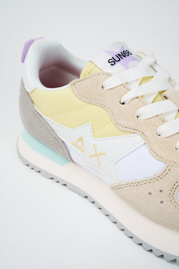 Sun68 Sneaker Bianco Panna Donna - 5