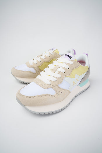 Sun68 Sneaker Bianco Panna Donna - 6