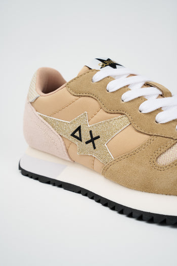 Sun68 Sneaker Beige Donna - 3