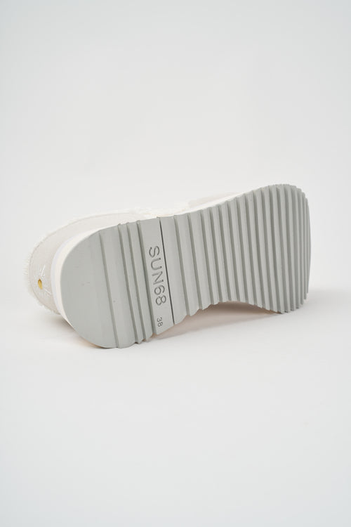 Sun68 Sneaker Bianco Panna Donna - 2