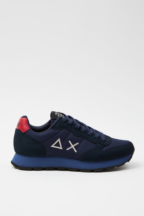 Sun68 Sneaker Navy Blue/bordeaux Uomo
