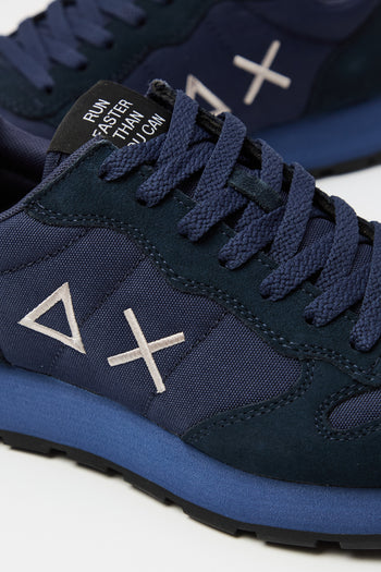 Sun68 Sneaker Navy Blue/bordeaux Uomo - 3