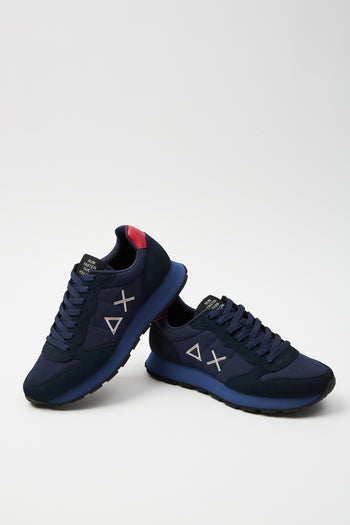 Sun68 Sneaker Navy Blue/bordeaux Uomo - 5