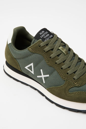 Sun68 Sneaker Militare Scuro Uomo - 4
