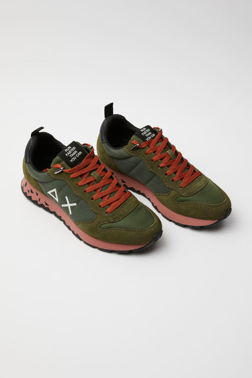 Sun68 Sneaker Militare Scuro Uomo - 2