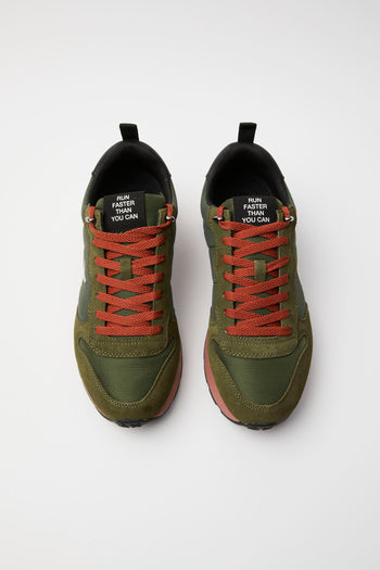 Sun68 Sneaker Militare Scuro Uomo - 3