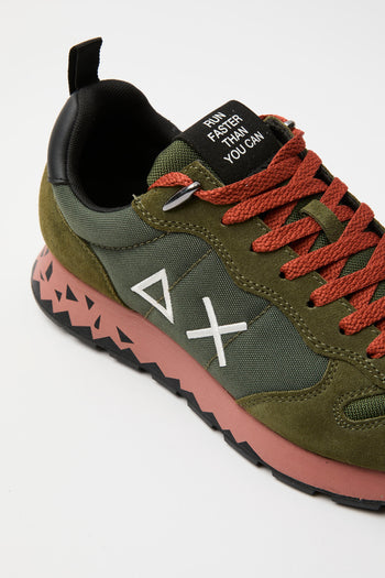 Sun68 Sneaker Militare Scuro Uomo - 7