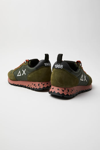 Sun68 Sneaker Militare Scuro Uomo - 8