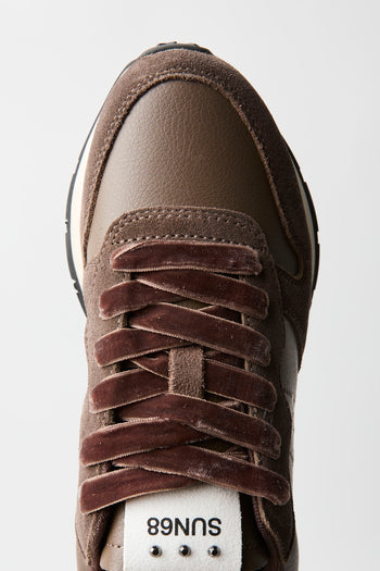 Sun68 Sneaker Marrone Donna - 8