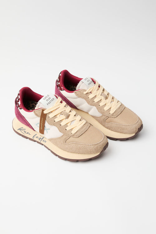 Sun68 Sneaker Beige Donna - 2