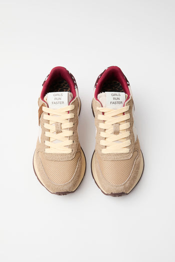 Sun68 Sneaker Beige Donna - 3