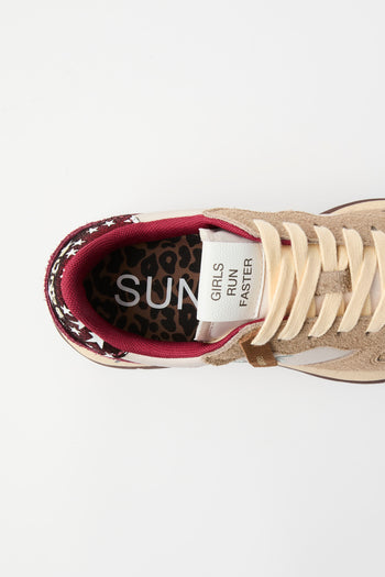Sun68 Sneaker Beige Donna - 8
