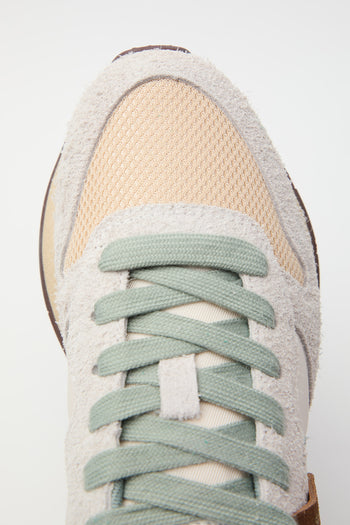Sun68 Sneaker Bianco Panna Donna - 5