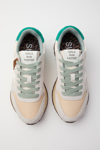Sun68 Sneaker Bianco Panna Donna - 6