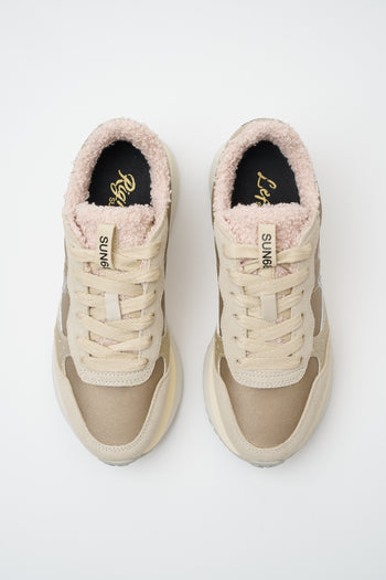 Sun68 Sneaker Bianco Panna Donna - 3