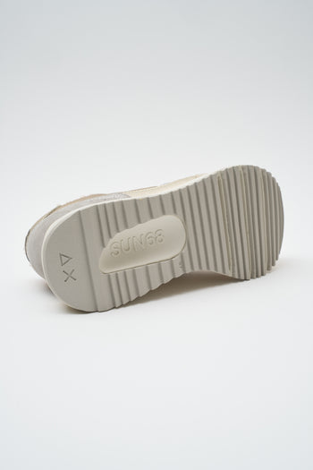 Sun68 Sneaker Bianco Panna Donna - 5