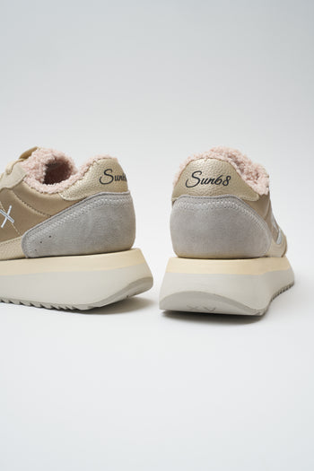 Sun68 Sneaker Bianco Panna Donna - 6