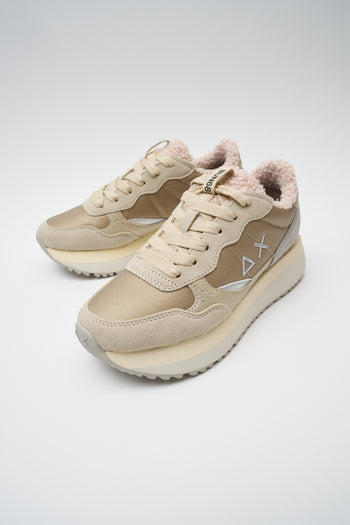 Sun68 Sneaker Bianco Panna Donna - 7