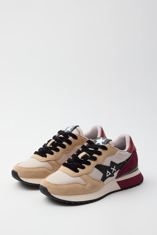 Sun68 Sneaker Beige Donna - 2