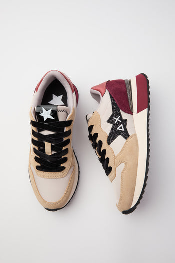 Sun68 Sneaker Beige Donna - 5