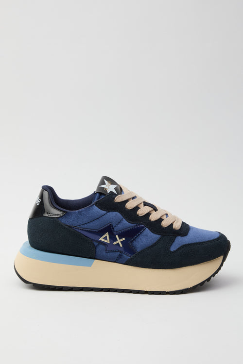 Sun68 Sneaker Navy Blue Donna