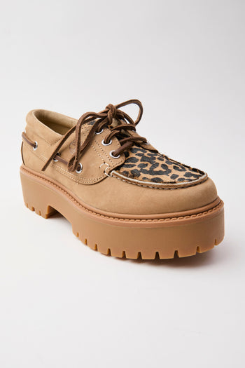 Timberland Mocassino Beige+leo Donna - 4