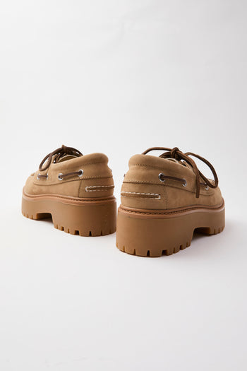 Timberland Mocassino Beige+leo Donna - 7