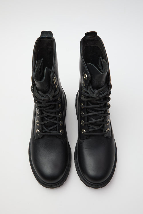 Timberland Stivaletto Black Full Grain Donna