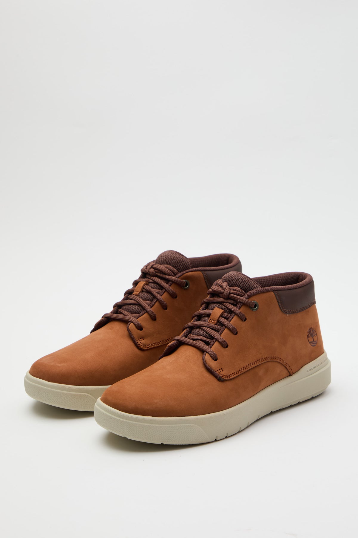 Sneaker Medium Brown Nubuck Uomo — 2