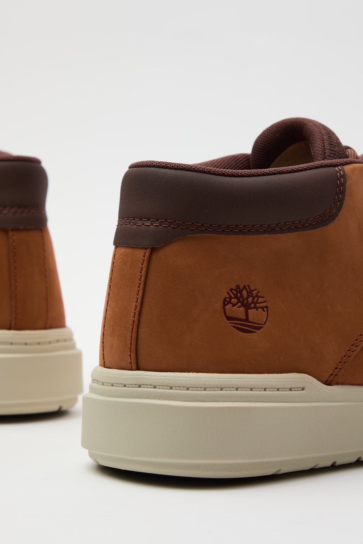 Sneaker Medium Brown Nubuck Uomo — 4
