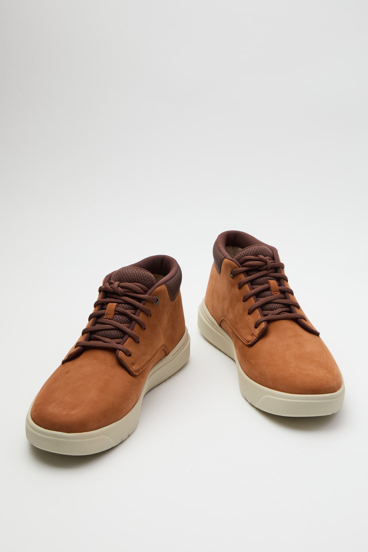 Sneaker Medium Brown Nubuck Uomo — 6