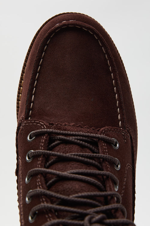 Timberland Stivaletto Dark Brown Suede Uomo