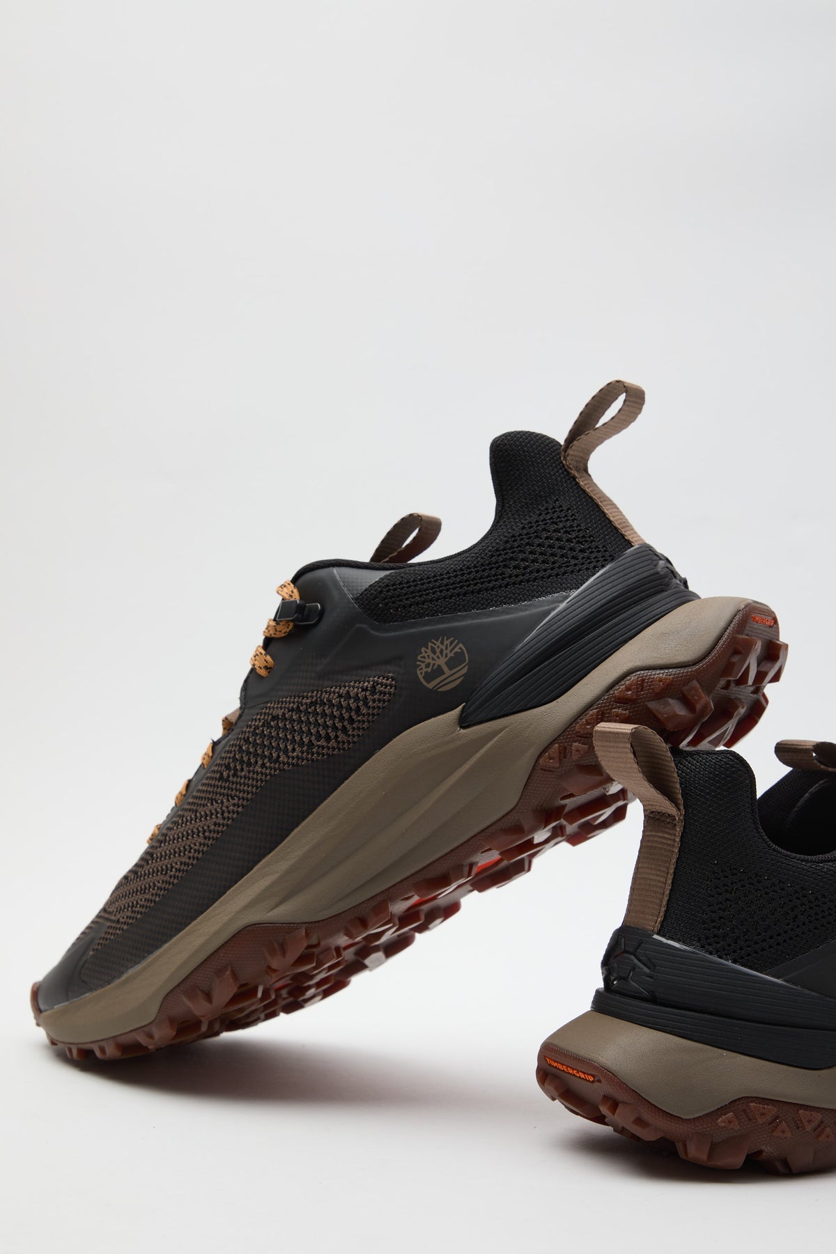 Sneaker Medium Brown Knit Uomo — 4