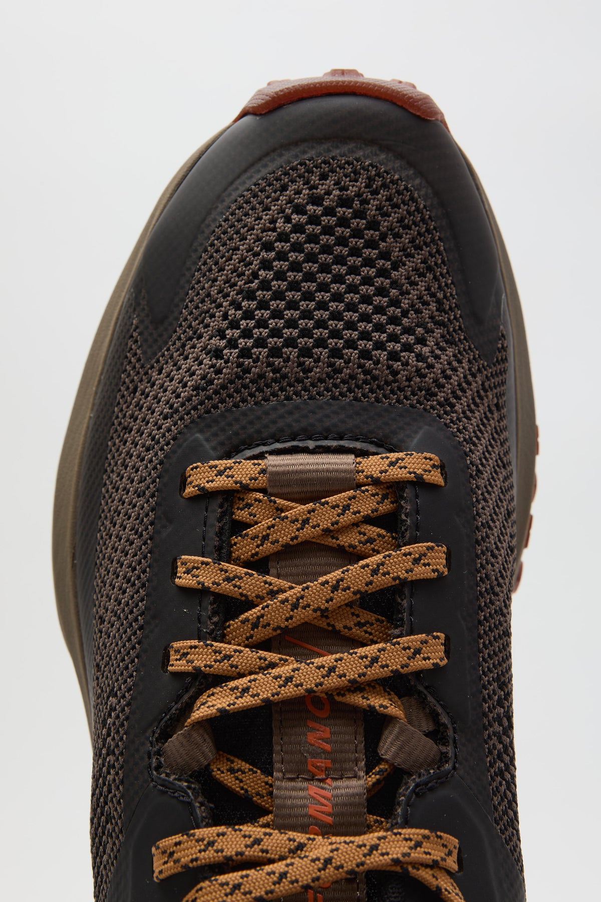 Sneaker Medium Brown Knit Uomo — 1
