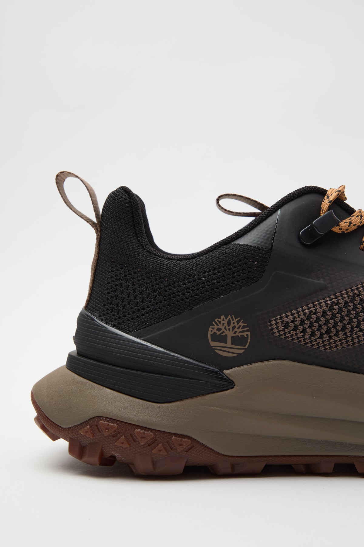 Sneaker Medium Brown Knit Uomo — 5